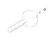 DORNBRACHT-Griff-ERSATZTEILE-90206204000-140-x-90-x-95-mm-Platin-gebuerstet-90206204000-06 gallery number 1